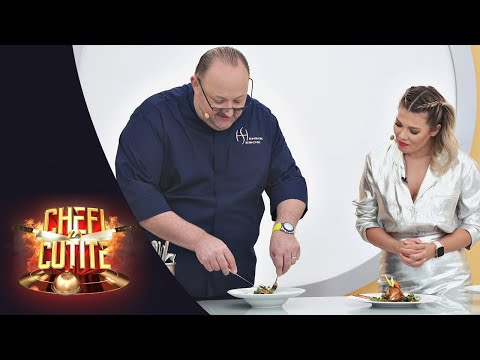 Chef Henrik Sebok jurizează preparatele celor trei chefi. Cine a câștigat amuleta?