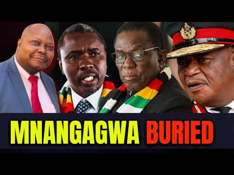 Emmerson Mnangagwa and Constantino Chiwenga at a ZANU-PF rally