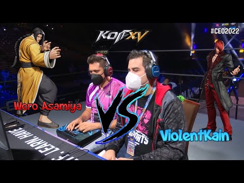 KOF XV CEO │ 🎮 ViolentKain (Iori/Krohnen/Rock/Kyo) vs 🎮 Wero Asamiya (Gato/Iori/Rock) │ Losers Final