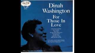 " This Can't Be Love "　Dinah Washington