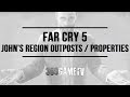 Far Cry 5 Cult Outposts Cult Properties Locations In John S Region Holland Valley Map Video