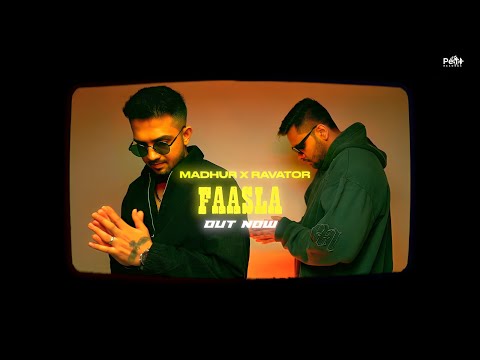 Faasla (Official Music Video) : Madhur Sharma x  Ravator | @PearlRecords