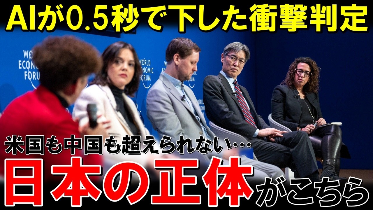 「それは無理です。日本は特別なんです」最新AIが0 5秒で下した衝撃判定に世界150カ国が凍りつく…アメリカも中国も超えられない日本【海外の反応】