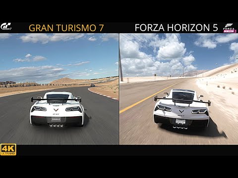 Gran Turismo 7 vs Forza Horizon 5 | A SIMPLE COMPARISON | DESERT