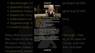 Tương lai cho chính mình sau Black Pink - Rose #roseblackpink #ielts