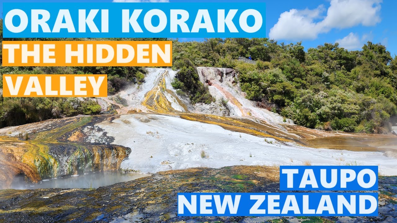 Explore Orakei Korako Geothermal Park & Caves through the eyes of a visitor.