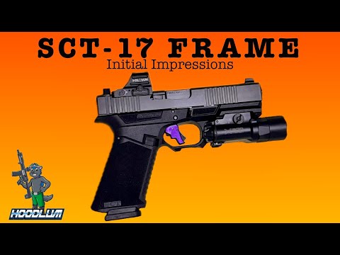 Initial Impressions: SCT-17 Frame From SCT Manufacturing. SCT-19 Just Better! #glock19 #glock