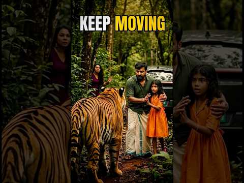Stopping on forest roads invites unpredictable wildlif dangerous attacks!#teamkunjippuzhu #awareness