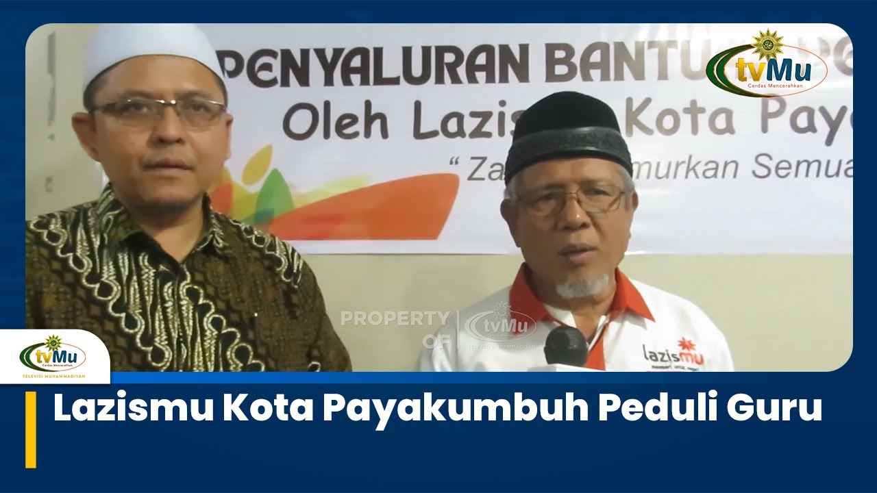 Lazismu Kota Payakumbuh Salurkan Bantuan kepada Guru Muhammadiyah