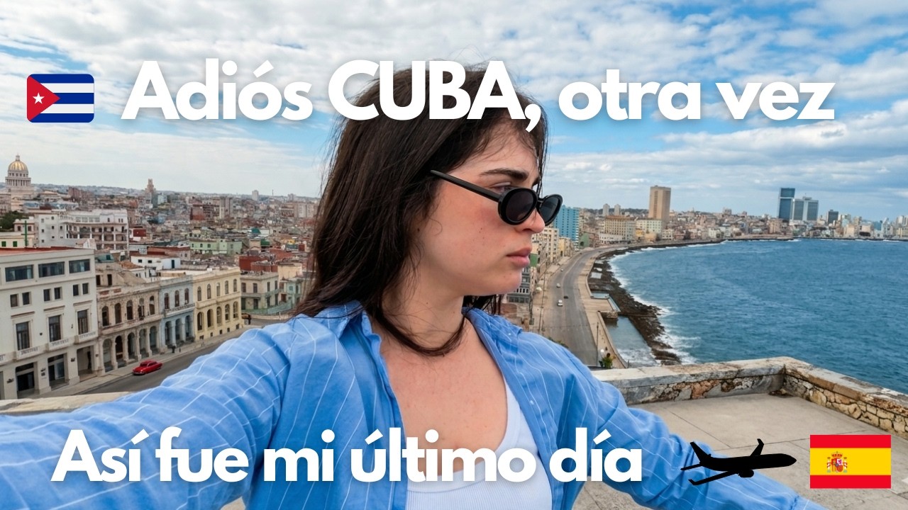 Último día en Cuba 🇨🇺. Un día conmigo en La Habana antes de volver a España 🇪🇸…