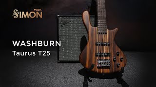 Video thumbnail for REVIEW| WASHBURN TAURUS T25 | SIMON MUSIC CENTER by Simon Music