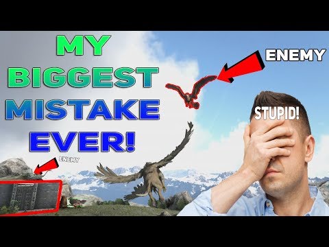 THE BIGGEST MISTAKE I'VE EVER MADE IN ARK HISTORY | ARK DUO PVP