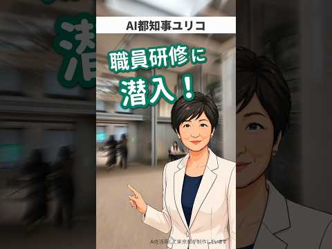 都庁職員の研修に潜入！【AI都知事ユリコ】