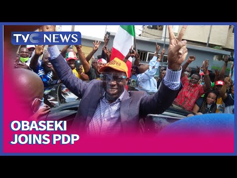 [Watch] Governor Obaseki Officially Joins PDP