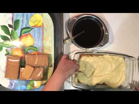 Mattonella al caffè e crema semplice