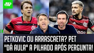 ‘Isso é para dar Ibope, para mim, não…’: Olha como Petkovic deu aula para Pilhado sobre o Flamengo