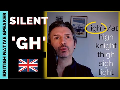 Silent 'GH' | British English Pronunciation Patterns in 3 Minutes!