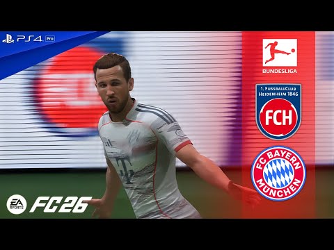 FC26 -  FC Heidenheim vs. Bayern Munich - Bundesliga 25/26 Full Match