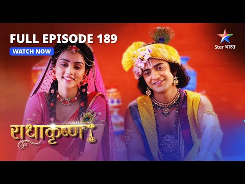 FULL EPISODE-189 | Prem ki abhivyakti | RadhaKrishn | #starbharat