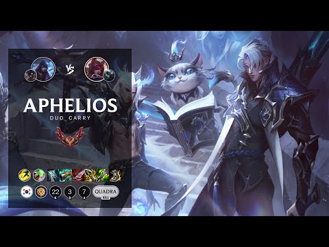 Aphelios ADC vs Xayah - KR Grandmaster Patch 12.11