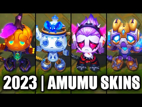 ALL AMUMU SKINS SPOTLIGHT 2023 | League of Legends