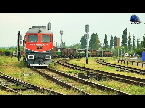 Fluieroasa 60-0657-6 Whistle Loko & Marfar TFG Freight Train in Oradea Est Triaj - 23 August 2018