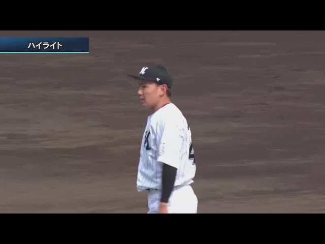 【ファーム】3/27 マリーンズ対イーグルス ダイジェスト