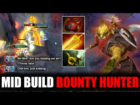 Meta Mid Bounty Hunter Counter All Hero Magic Enemy | Dota 2 7.24