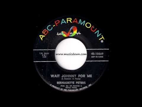 Bernadette Peters - Wait Johnny For Me [ABC-Paramount] 1965 Teen Oldies 45 Video