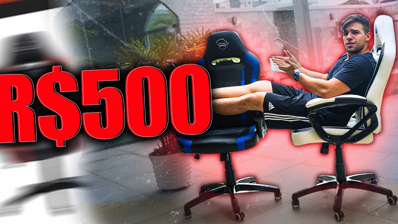 CADEIRA GAMER BARATA DE 500 REAIS, CUSTO BENEFÍCIO DE VERDADE - GAMER NINJA KAGE