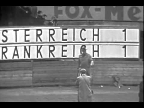 Austria - Francia. Eurocopa 1960