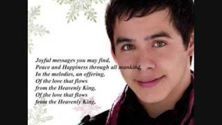 David Archuleta - Melodies Of Christmas + (Lyrics)