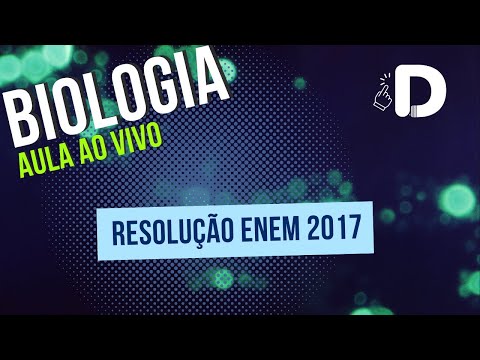 Biologia Enem 2017 - Resolução das Questões - Aula ao vivo