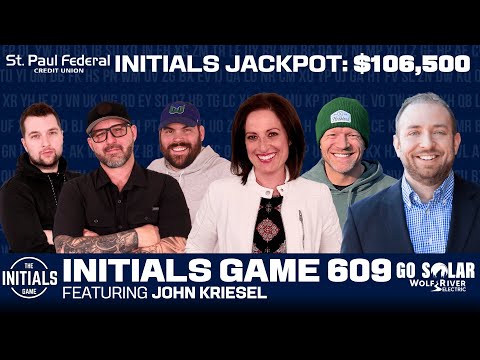 The 609th Initials Game feat. John Kriesel