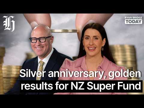 Thumbnail for Silver anniversary, golden results for NZ Super Fund | Ryan Bridge TODAY