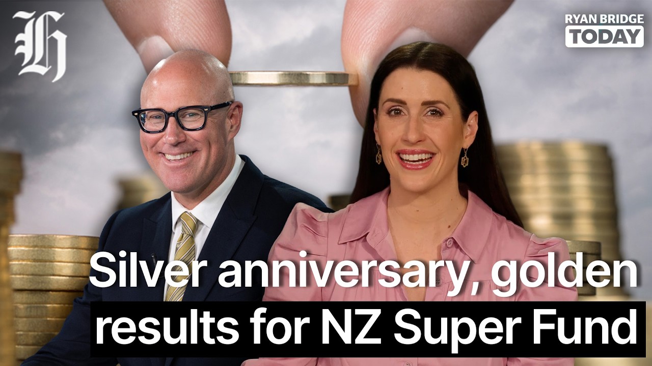 Silver anniversary, golden results for NZ Super Fund | Ryan Bridge TODAY