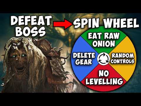 Elden Ring DLC, but I spin the wheel after every Boss