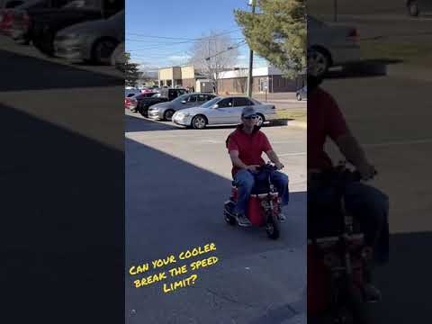 Motorized Cooler Testing.
