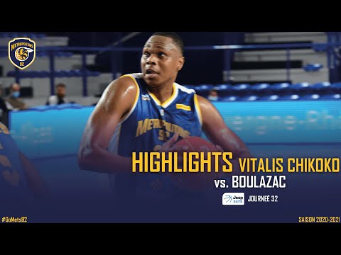 Retrouvez les highlights de Vitalis Chikoko face à Boulazac !