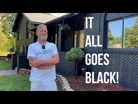 Painting A Whole House Black | Silent Sea 0515
