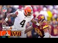 Cleveland Browns vs. Washington Commanders | 2022 Week 17 Game Highlights