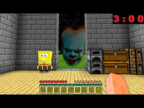 PENNYWISE NEXTBOT CHASED ME in Minecraft - Gameplay - Coffin Meme