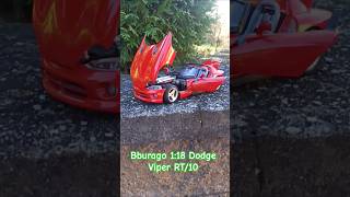 Kovový Model Bburago 1:18 - Dodge Viper RT/10