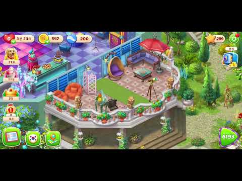 Homescapes 홈스케이프 만랩 집구경 House view 6193