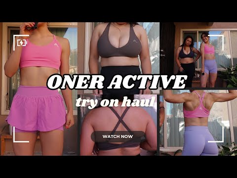 ONER ACTIVE Black Friday Haul & TRY ON on two BODY TYPES 💞