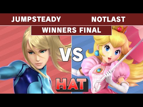 HAT 65 - Jumpsteady (Zero Suit Samus) Vs. 8Bit | NotLast (Peach) Winners Finals - Smash Ultimate
