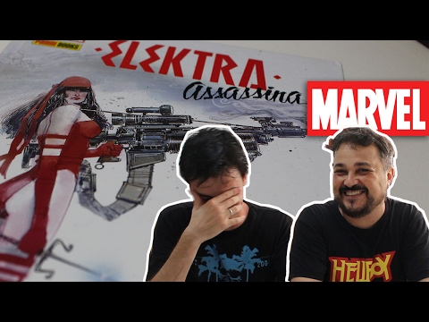 ELEKTRA ASSASSINA E A ARTE @#$% DE BILL SIENKIEWICZ