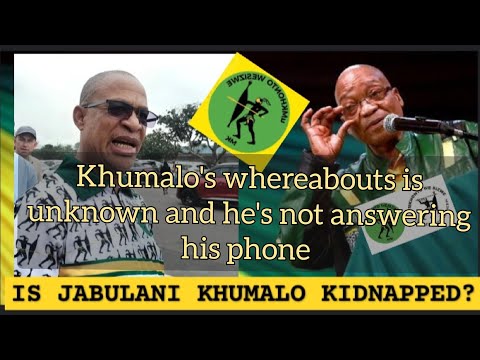 Who's FUNDING MK Party, Is Jabulani Khumalo KIDNAPPED? Then, who wrote the SUSPICIOUS letter to IEC?