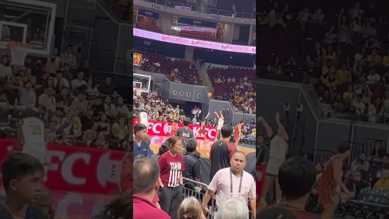 Highlights: Leland Estacio of UST with a corner 3