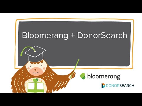Bloomerang Academy: Bloomerang + DonorSearch Integration